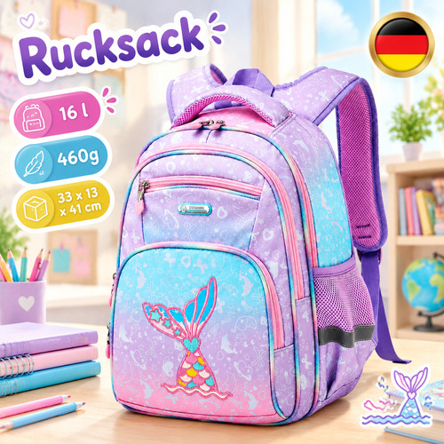 Zaino per bambini 16l - zaino,